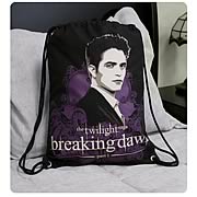 Twilight Breaking Dawn Edward Swirls Drawstring Bag